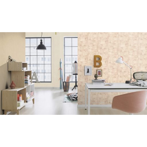 Rasch Concrete 520132 Natur/Ipari design Természetes kőfalazat érdesített struktúra krém bézs szürkésbézs tónus tapéta