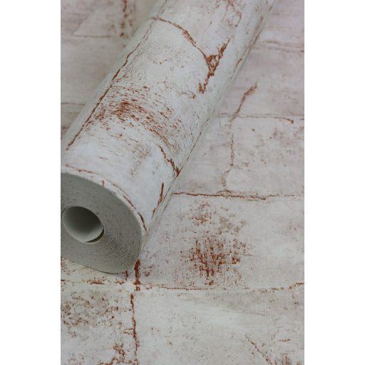 Rasch Concrete 520149 Natur/Ipari design Természetes kőfalazat érdesített struktúra krémfehér terrakotta tapéta