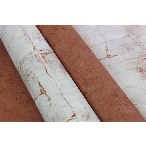 Rasch Concrete 520149 Natur/Ipari design Természetes kőfalazat érdesített struktúra krémfehér terrakotta tapéta