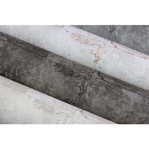 Rasch Concrete 520163 Natur/Ipari design Természetes kőfalazat érdesített struktúra sötétszürke árnyalatok tapéta