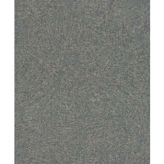   Rasch Concrete 520262 Natur Texturált művészi törléstechnika sötétkék matt arany finom csilllogás tapéta