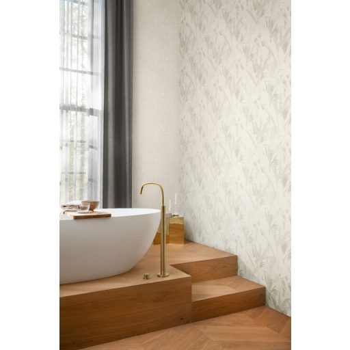 Rasch Concrete 520279 Natur Texturált művészi törléstechnika szürkés világoszöld matt arany finom csilllogás tapéta