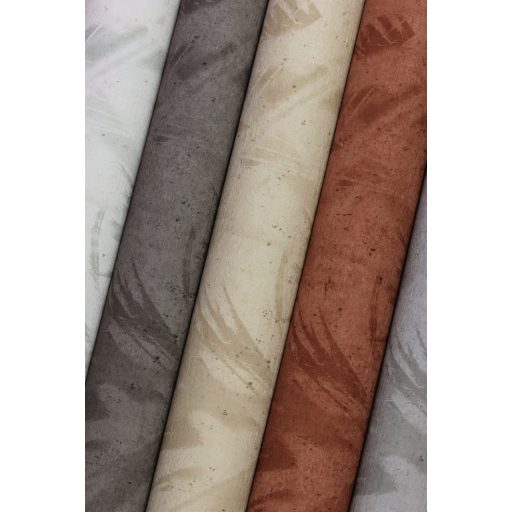 Rasch Concrete 520736 Natur Absztrakt levelek árnyjátéka beton háttéren világosszürke és szürke árnyalatok tapéta