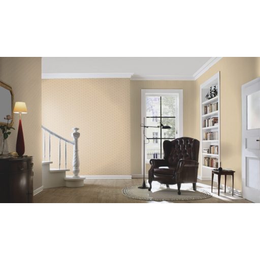 Rasch Concrete 521467 Natur Csíkos Finom vonalak enyhe 3D hatással meleg bézs tapéta