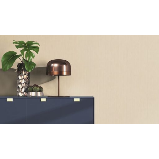 Rasch Concrete 521467 Natur Csíkos Finom vonalak enyhe 3D hatással meleg bézs tapéta