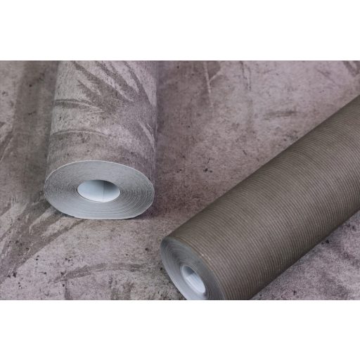 Rasch Concrete 521498 Natur Csíkos Finom vonalak enyhe 3D hatással sötétbarna tapéta