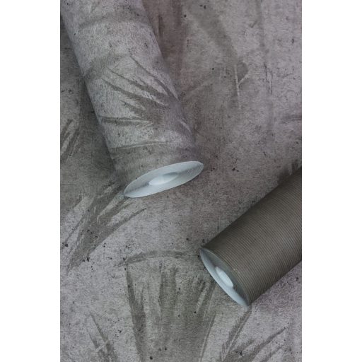 Rasch Concrete 521498 Natur Csíkos Finom vonalak enyhe 3D hatással sötétbarna tapéta