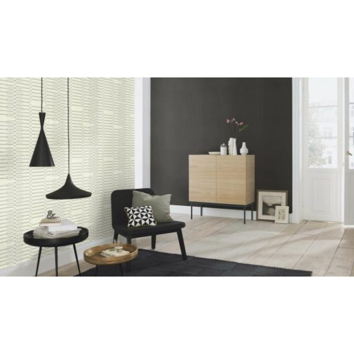 Rasch Amazing/Most FabulousClub Botanique/SALSA 531398  egyszínű strukturált textil fekete tapéta