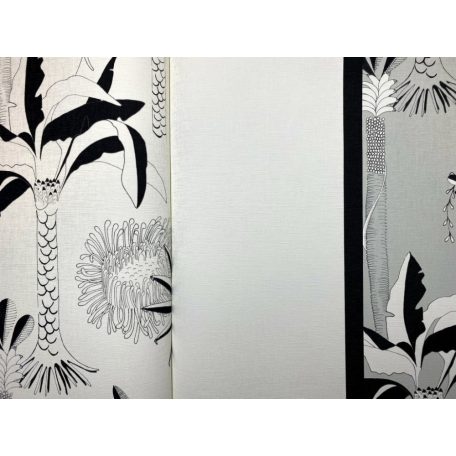 Rasch Amazing/Bambino XVIII/Club Botanique/SALSA 531404 texturált egyszínű fehér tapéta