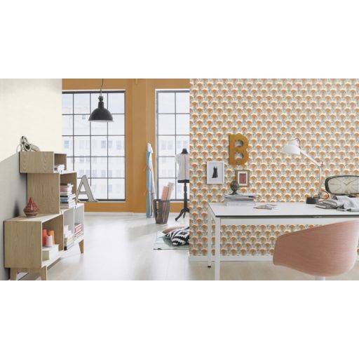 Rasch Amazing/SALSA 531466 Natur Egyszínű természetes textilstruktúra konyakszín tapéta