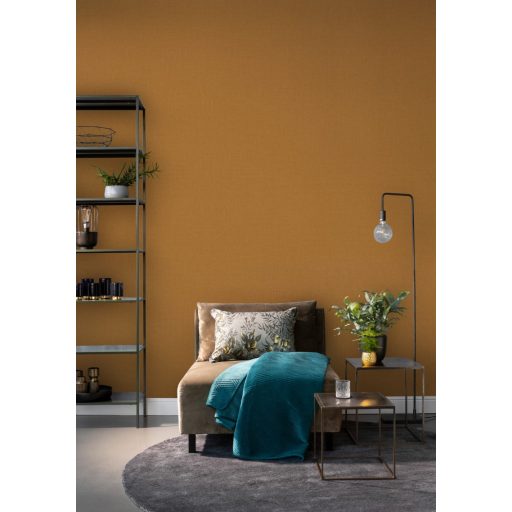 Rasch Amazing/SALSA 531466 Natur Egyszínű természetes textilstruktúra konyakszín tapéta