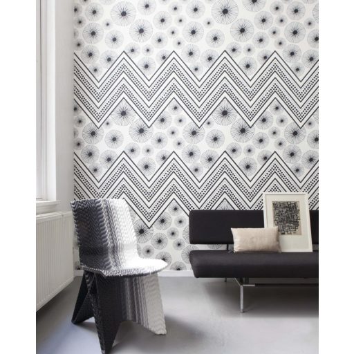 Rasch Most Fabulous 532043 grafikus cikk-cakk minta falpanel