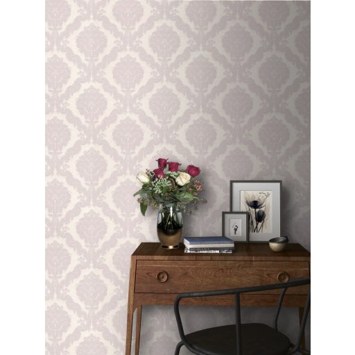 Rasch Trianon XII, 532227 klasszikus impozáns rokokó minta halvány krémrózsaszín ó-rózsaszín tapéta