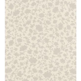   Rasch Trianon XII, 532449 klasszikus indaminta krémfehér ezüstszürke  tapéta