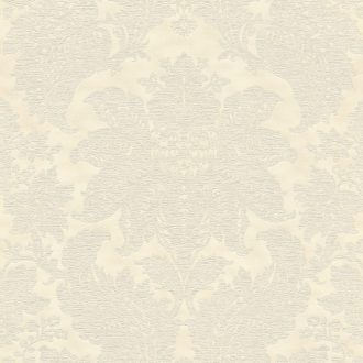  Rasch Trianon XII, 532722  klasszikus nagyléptékű barokk díszítőminta krémfehér bézs tapéta