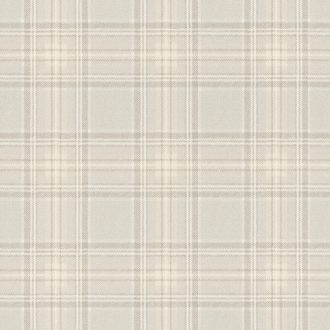   Scotch...jég nélkül - autentikus skótkockás minta világosbézs szürke bézs fehér tapéta