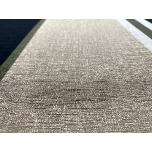 Rasch Club Botanique 539042  Csíkos krémfehér bézsarany antracit fényes zöldarany tapéta