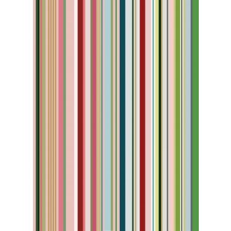   Rasch Club Botanique 539134 Potpourri csíkos szines falpanel
