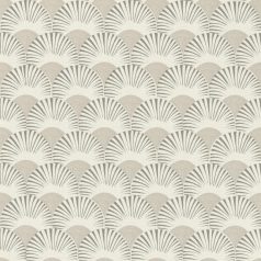   Rasch Amazing 539301 Dinamikus grafikai tervezés Japán művészet stilizált legyező motívum világosszürke kavicsszürke fehér tapéta