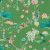 Rasch Amazing 539455 Natur Japán természeti motívum finoman rajzolt virágok egzotikus madarak zöld vízkék rózsaszín barna tapéta