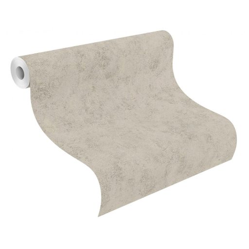Rasch #ROCKENROLLE 540437 Natur strukturált ipari design meleg szürke árnyalatok fémes hatás tapéta