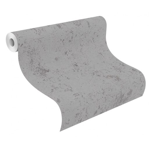 Rasch #ROCKENROLLE 541168  Natur durva vakolatlan fal szürke sötétszürke árnyalatok tapéta