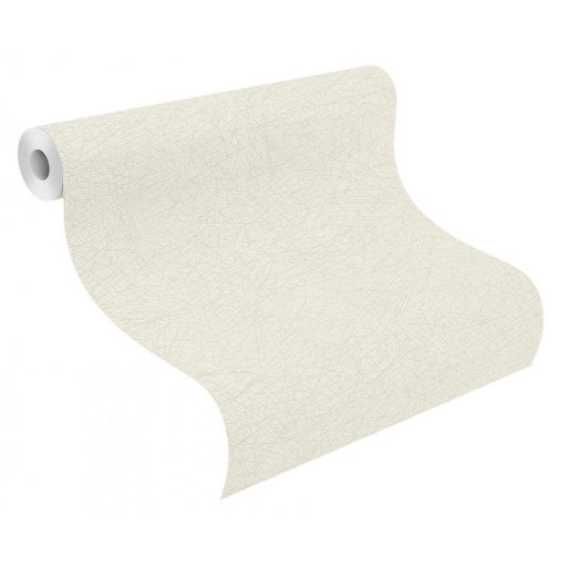 Rasch #ROCKENROLLE 541335 Natur sűrű hálózat/kötés minta törtfehér/krém gyöngyház tapéta