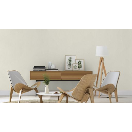 Rasch #ROCKENROLLE 541434 Egyszínű strukturált vonalkázott váltakozva matt-csillogó törtfehér tapéta