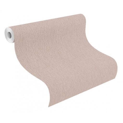 Rasch #ROCKENROLLE 541458  Egyszínű strukturált vonalkázott váltakozva matt-csillogó ó-rózsaszín tapéta