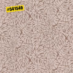  Rasch #ROCKENROLLE 541540  Natur botanikus könnyezőpálma stilizált levelei ó-rózsaszín barna fémes hatás tapéta