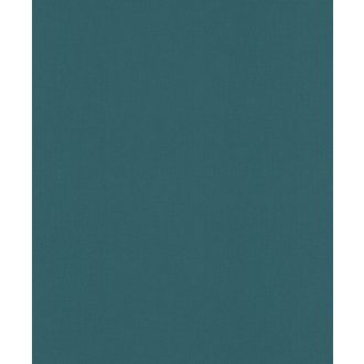   Rasch Poetry II 542462 Natur strukturált egyszínű textil természetes karakter sötét kékeszöld tapéta