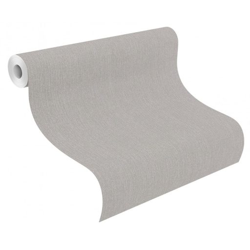 Rasch Poetry II 545432 Natur természetes hatású textilminta szürke ezüst csillogó részecskék tapéta