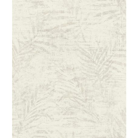 Rasch Poetry II 546606 Natur botanikus bambuszlevelek krémfehér bézs világos szürke ezüst tapéta