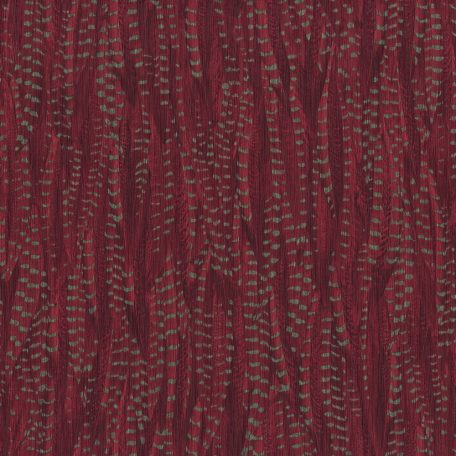 Rasch Highlands 550269  Natur fácántoll mintázat burgundipiros zöldarany tapéta