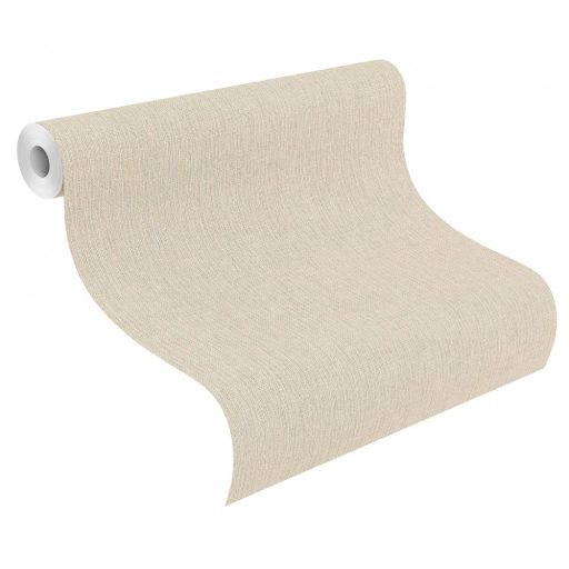 Rasch Highlands 550429 Egyszínű textil bézs finom csillogás tapéta