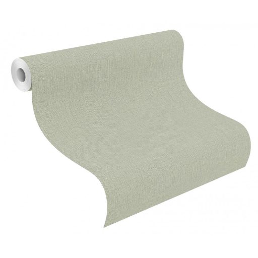 Rasch Highlands 550450  Egyszínű textil világoszöld finom csillogás tapéta