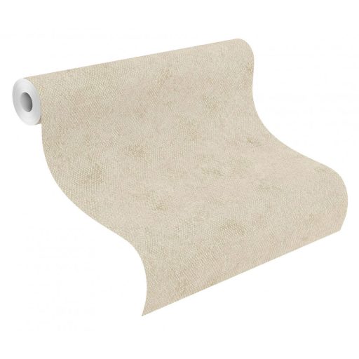 Natur kígyóbőr struktúrájú díszítőminta világos bézs világos/bézs arany nemes fényhatás tapéta