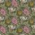 Rasch Salisbury 552560 Vintage angol stílusú vadvirágos minta zöld rózsaszín currysárga fehér tapéta