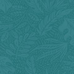   Rasch Salisbury 553079 Virágos finom angol stílusú dekorminta válogatott növényi motívumok kék árnyalatok tapéta