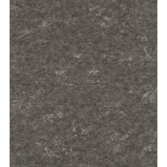   Rasch Composition 554373 Grafikus keresztező vonalak texturált antracit világos ezüst finom csillogás tapéta