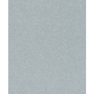   Rasch Composition 554465 Natur Egyszínű textilstruktúra égszínkék ezüst enyhe csillogás tapéta