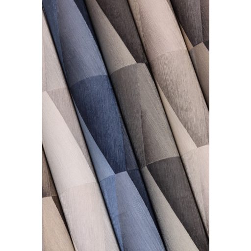 Rasch Composition 554670 Geometrikus 3D szálcsiszolt felület kifinomult színátmenet világos bézstól szürkén át a feketéig tapéta