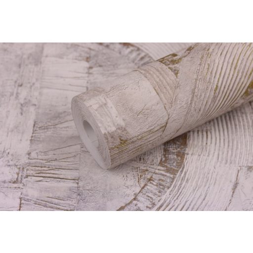 Rasch Composition 554755 Grafikus extravagáns minta texturált változatos struktúra törtfehér bézs és szürke árnyalatok arany tapéta