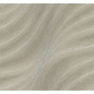   Marburg Luigi Colani Evolution/Jubileum 175, 56307 Grafikus hullámminta barna arany és ezüst tónus tapéta