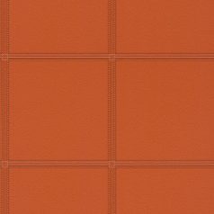   Rasch Cosmopolitan 576405 Natur szemcsés bőrminta túzött varrással narancs barna tapéta