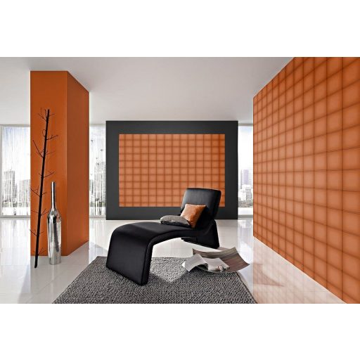 Rasch Cosmopolitan 576603 Natur finom szemcsézetű bőrminta 3D konyakszín tapéta