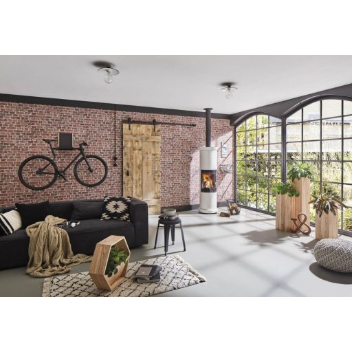 Marburg Imagine 58408 Natrur Ipari design 3D téglaminta szemcsés struktúra sötétvörös barna szürke tapéta