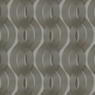   Marburg Colani Legend 59804  geometrikus "láncfonat" minta szürke szürkésbarna ezüst antracit fémes hatás tapéta