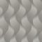 Marburg Colani Legend 59808  geometrikus váltakozó szélességű hullámminta 3D szürkésfehér szürke ezüst fémes hatás tapéta