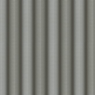   Marburg Colani Legend 59815  design csíkos vízszintesen hullámos 3D szürke ezüst antracit fémes hatás tapéta